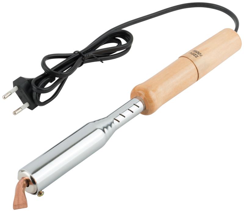 Паяльник 100Вт деревянная ручка MOS 60471М