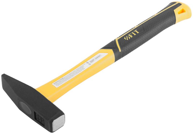 Молоток кованый Профи 400г фибергласовая усилен. ручка FIT 44334