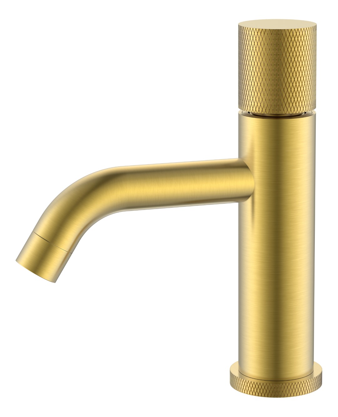 Смеситель STICK для умыв. низ. Mat Gold низкий с ручкой TOUCH