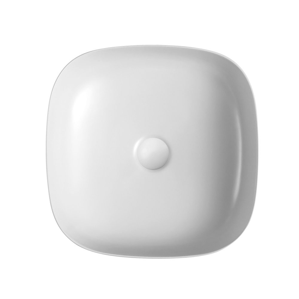 Раковина накладная ABBER Rechteck AC2217 белая