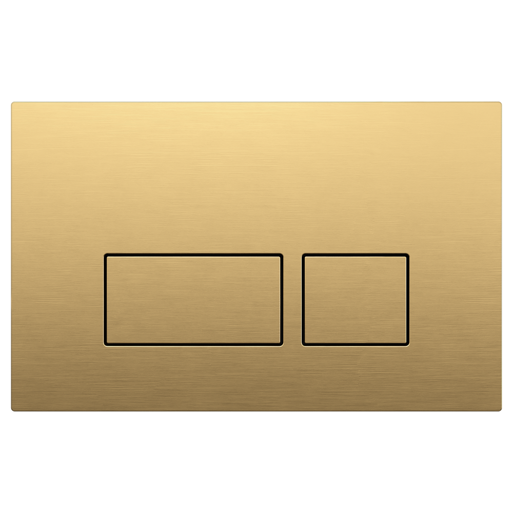 Кнопка для инсталляции Boheme, пластик Matt Gold