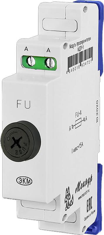 Модуль держателей предохранителей МДП-1 10А AC250В УХЛ4 Меандр A8302-16938896