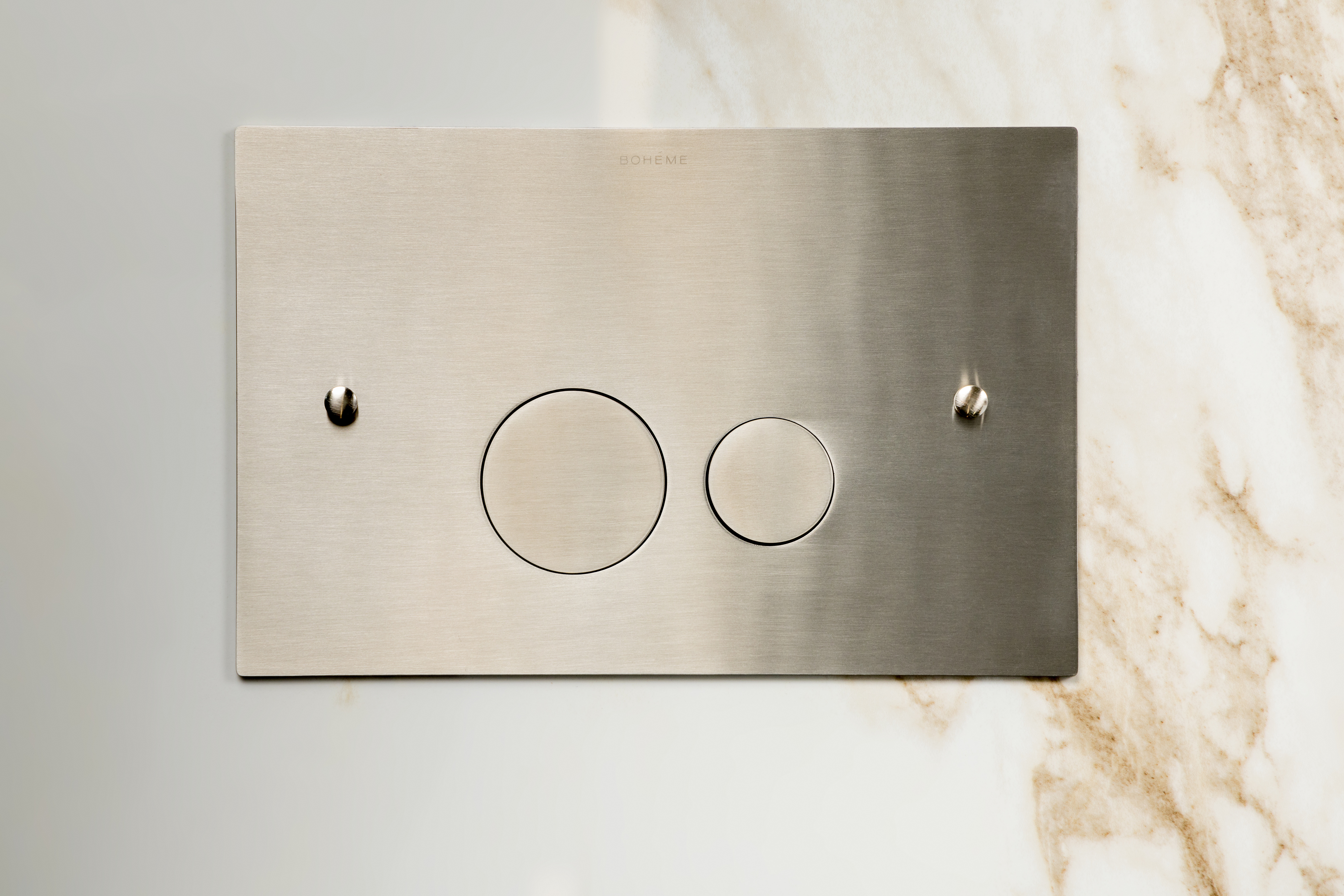 Кнопка для инсталляции Boheme латунь MATT GOLD ультраплоская