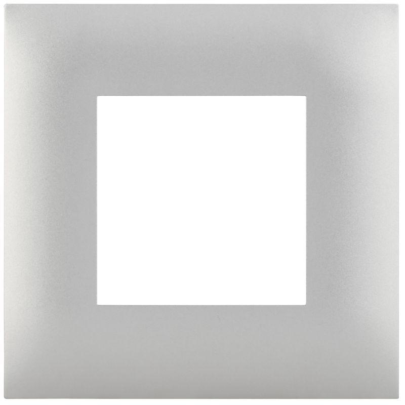 Рамка 1-м SKANDY SK-F01S серебр. IEK SK-M12-K23