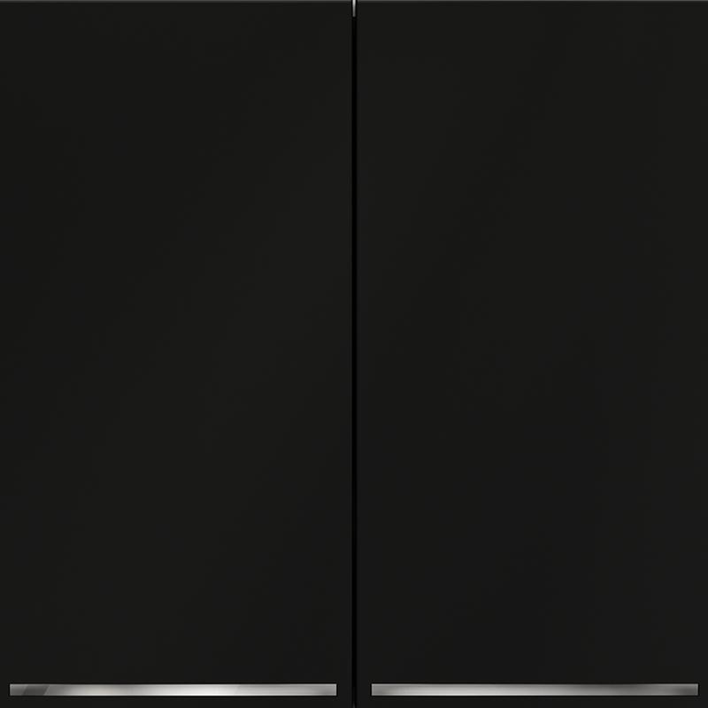 Выключатель 2-кл. СП S70 10А с подсветкой механизм черн. матов. Voltum VLS020208