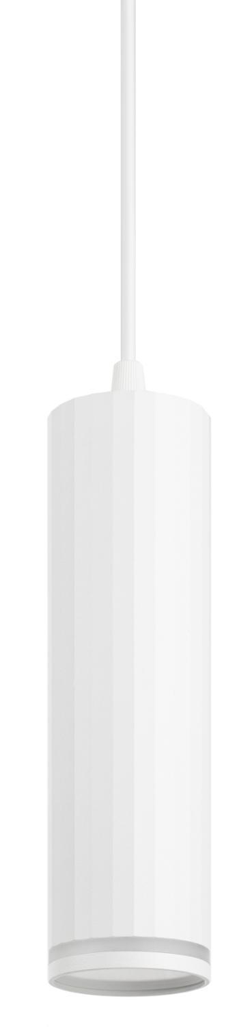 Светильник подвесной (подвес)  PL19 WH MR16 GU10 потолочный цилиндр белый