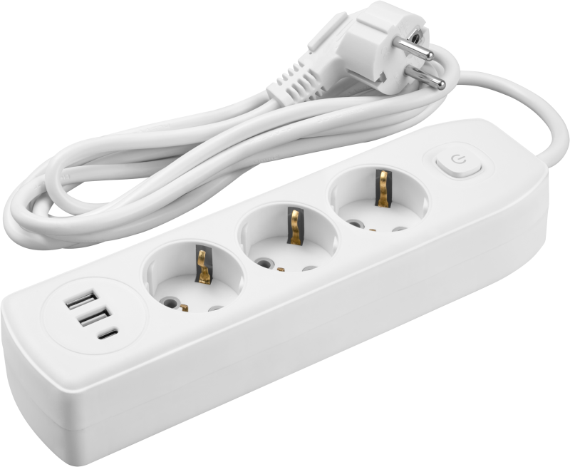 Удлинитель 90 838 OPE-USB-03-180-ESC-3x1 ОНЛАЙТ 90838