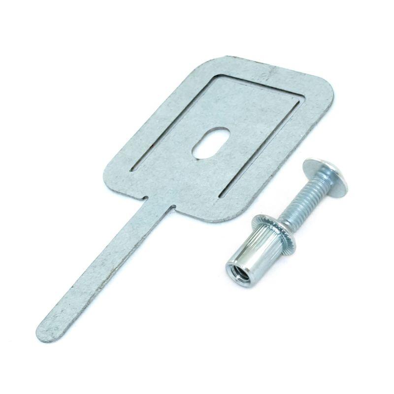 Комплект для крепления ОКЛ с использ. винта заклепки и хомута FR ПР-40 (уп.100шт) Промрукав PR08.5204