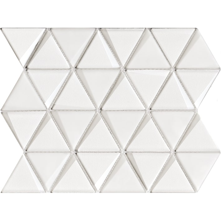 Effect Triangle White 31x26x0,8