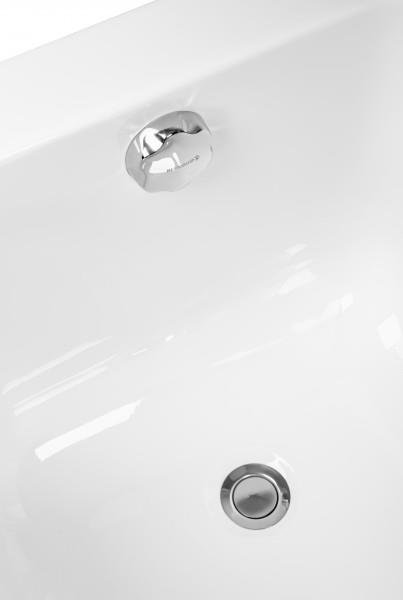 Слив-перелив для ванны BETTOSERB полуавтомат с поворотной ABS накладкой