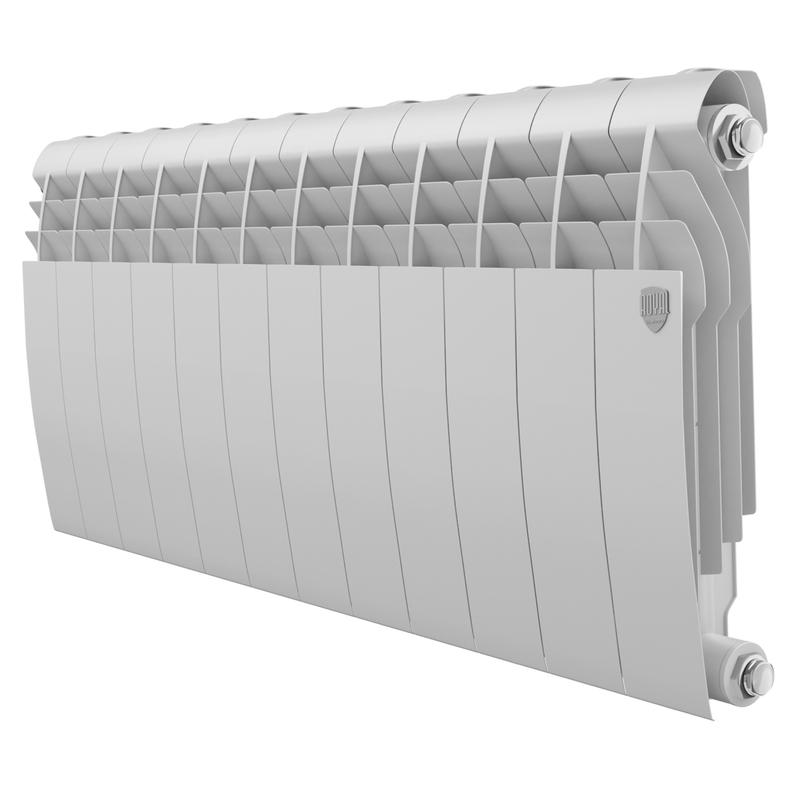 Радиатор BILINER B 350 12 секц. биметал. бел. Royal Thermo НС-1682238