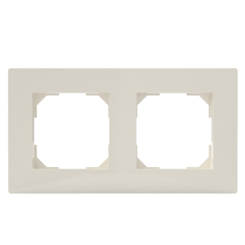 Рамка 2-м Pixel универс. беж. TOKOV ELECTRIC TKE-PX-RM2-C02