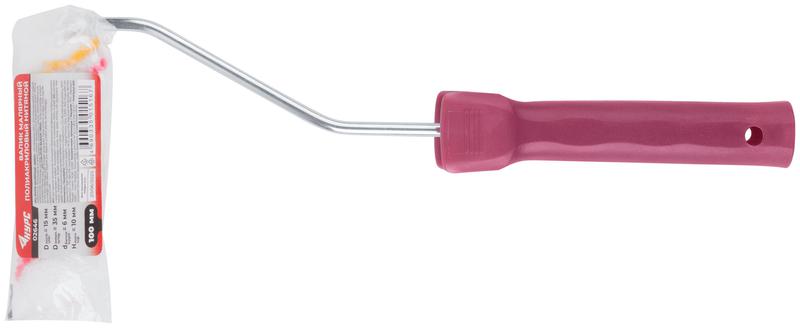 Валик "мини" 100мм d15/35мм ворс 10мм полиакрил. КУРС 02646