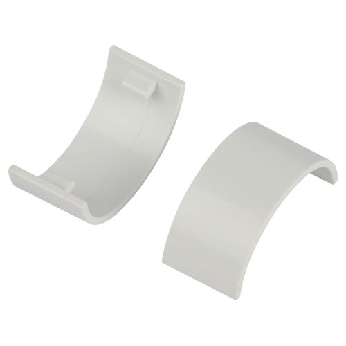 Соединитель на стык для полукруглого кабель-канала 20х12мм C-KK-20-12-FW бел. (уп.2шт) Эра Б0064927