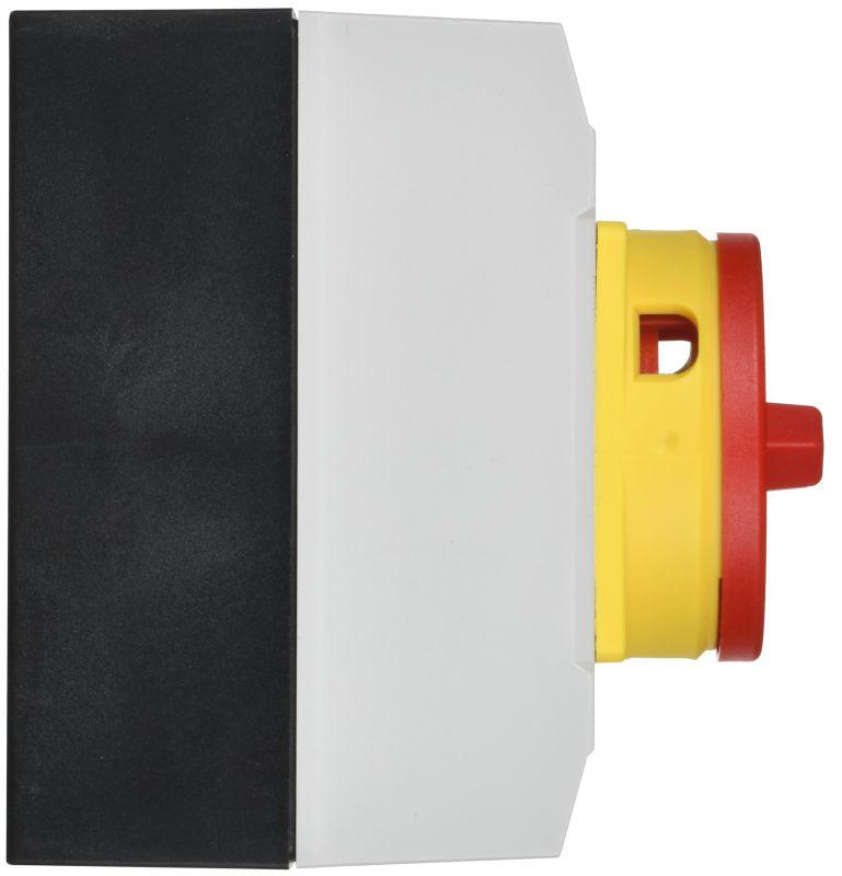 Переключатель кулачковый 10А (сх. 90) в боксе закрытая рукоятка авар. IEK MI-CS22-010-090