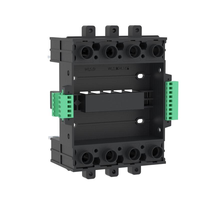 Основание втычное заднее подкл. 4P для MNX125/160 YON TDM-MNX160-4P-R