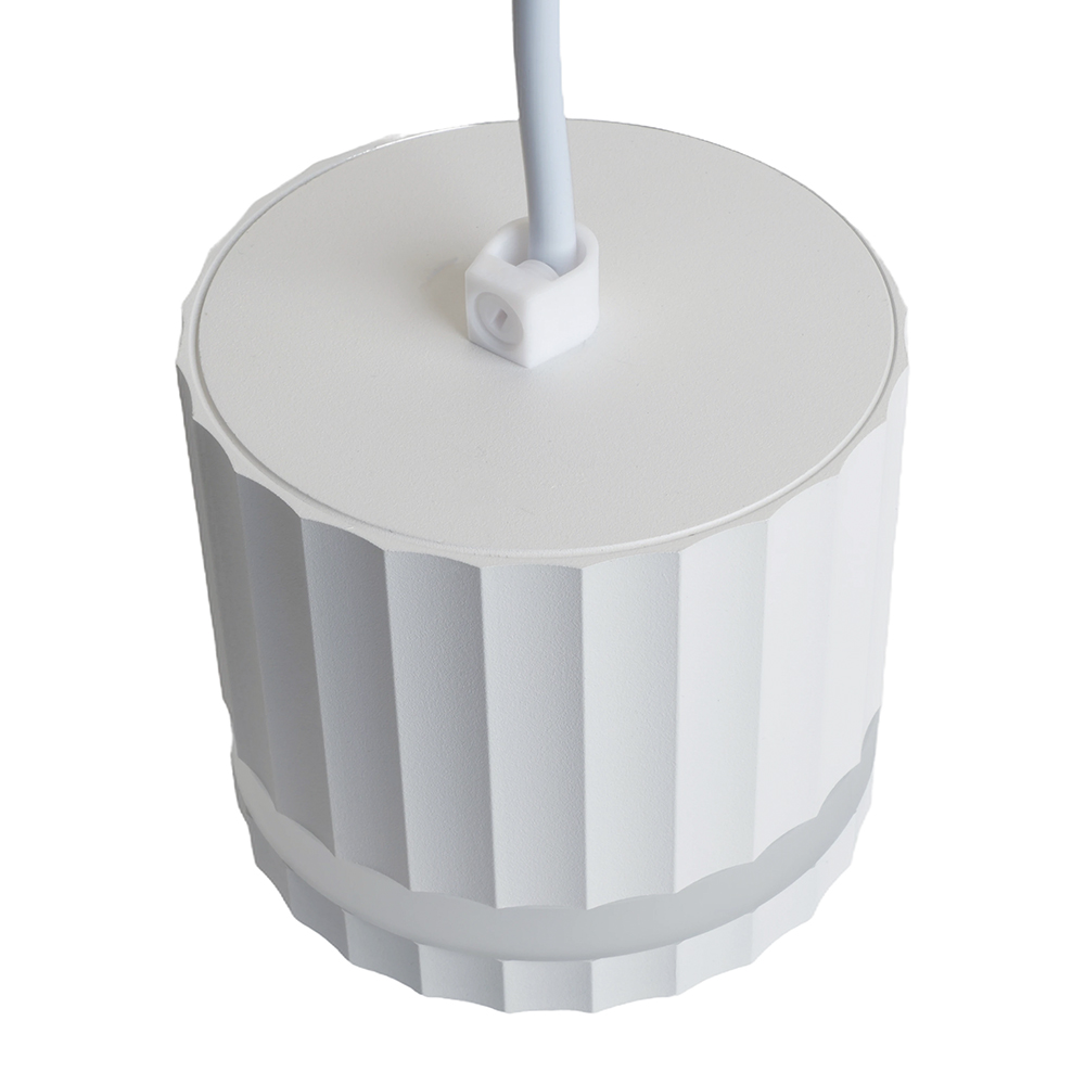 Светильник ДСО GX53 без лампы на подвесе белый