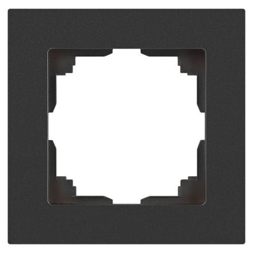 Рамка 1-м СП Accent 6-501-07 графит Intro Б0063756