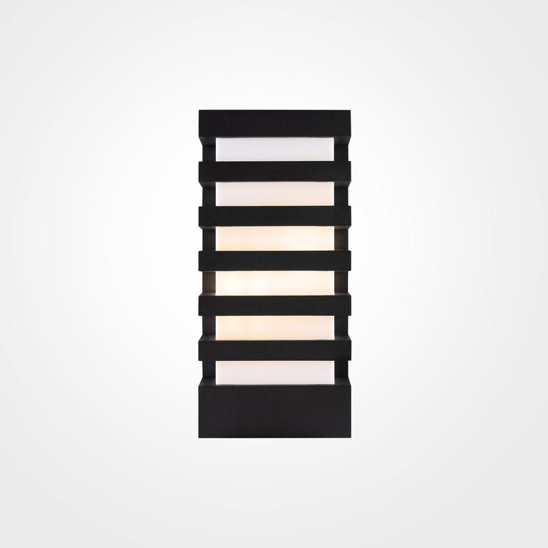 Светильник Remsa 2х60Вт E14 IP54 бра настен. Maytoni O034WL-02B