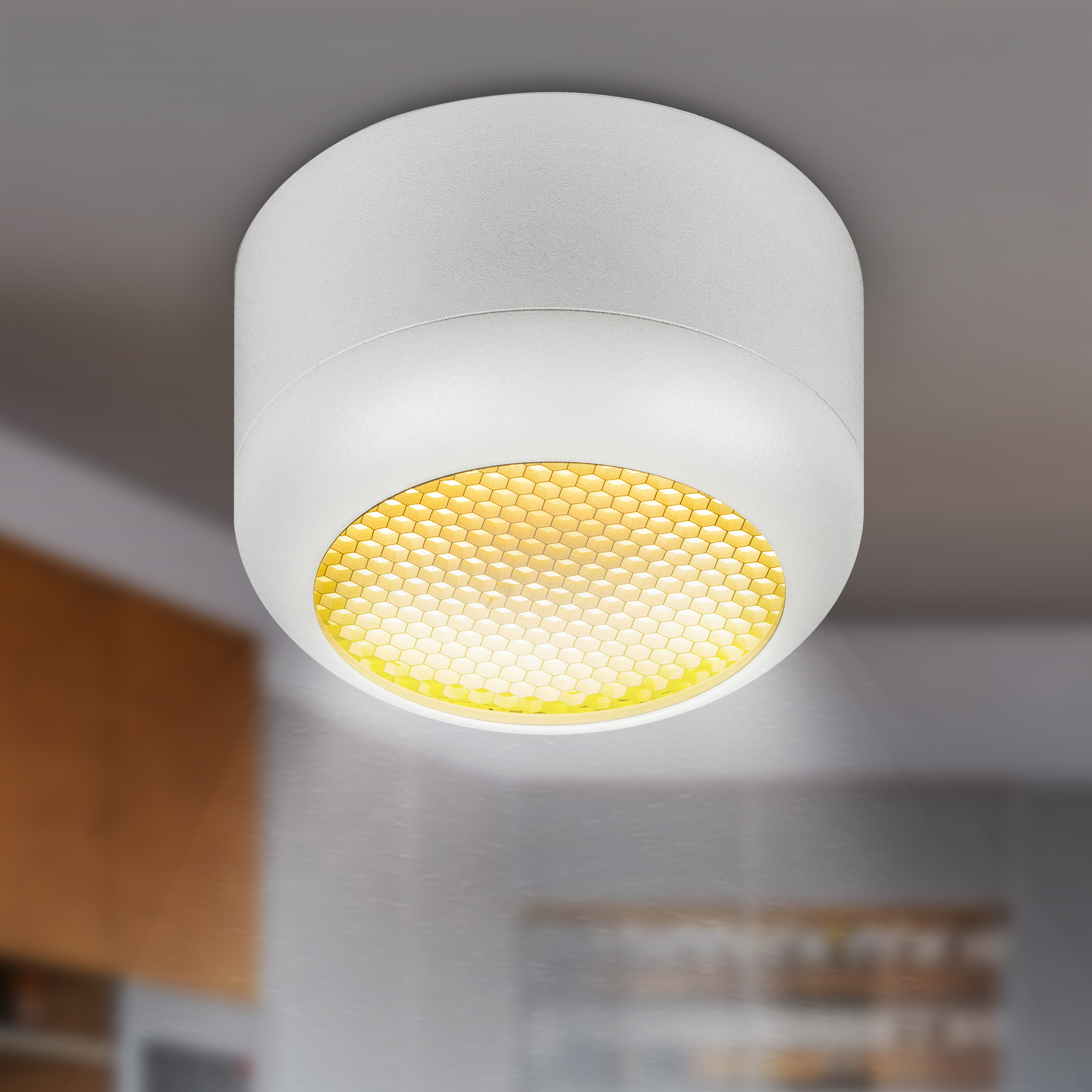 Светильник настенно-потолочный спот OL56 WH под лампу GX53 белый IP20