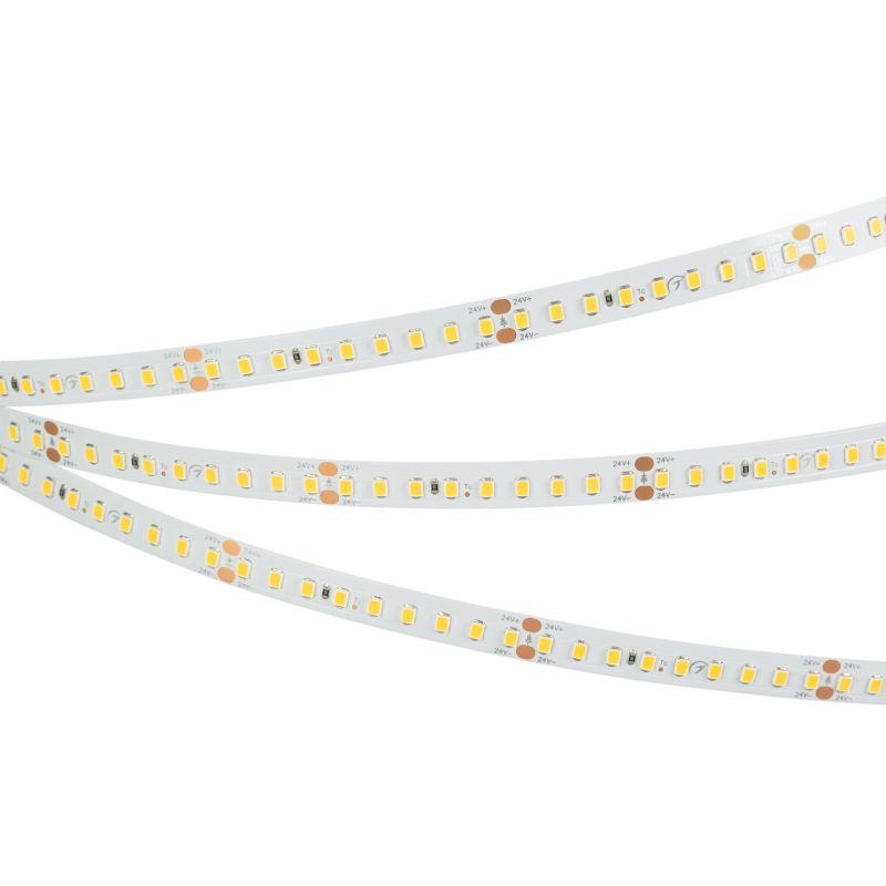 Лента светодиодная RT-A144-10mm 24V White 6000К 7.7Вт/м IP20 2835 высок. эффект. 200лм/Вт (уп.5м) Arlight 038783