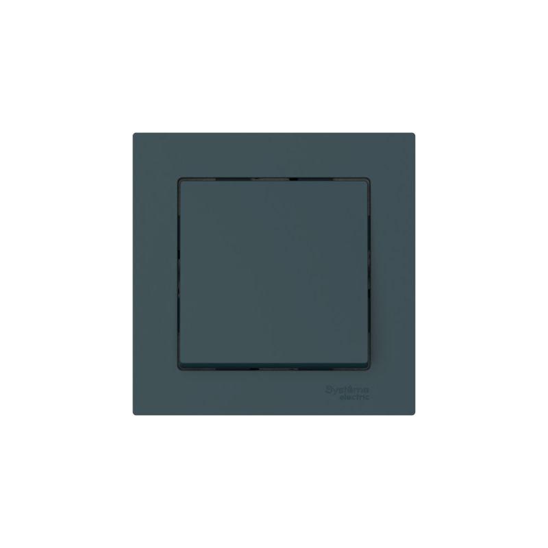 Выключатель 1-кл. AtlasDesign (сх. 1) 10AX быстрозажим. клем. в сборе изумруд SE ATN000812S