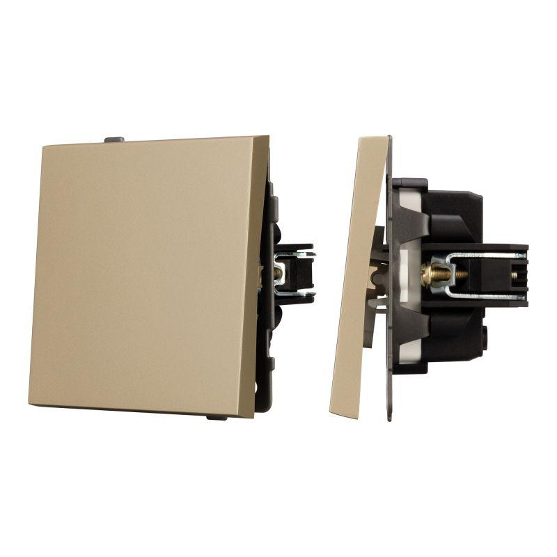 Механизм звонкового выключателя SWT-TENDO-MKR1-SFPL-GD 230В 10А Arlight 054588