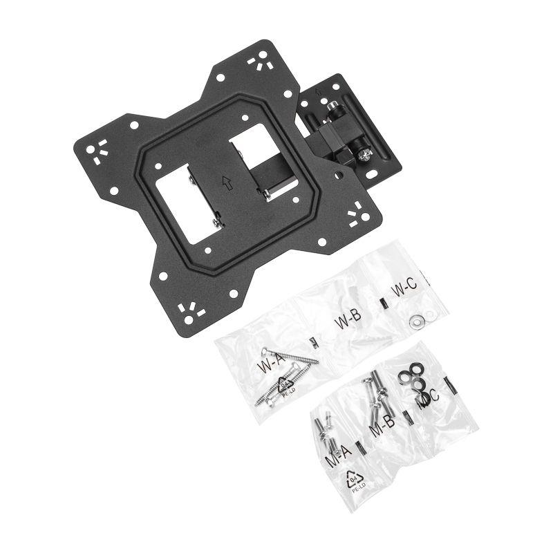 Кронштейн для телевизора 23-43дюйм наклонно-поворотный 1 колено HOME Rexant 38-0060-1