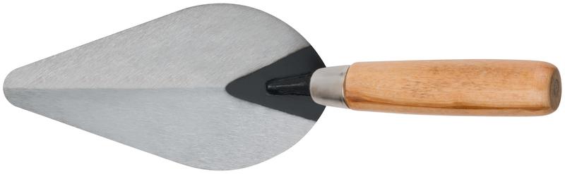 Кельма штукатура инструментальная сталь деревянная ручка 180мм MOS 04892М