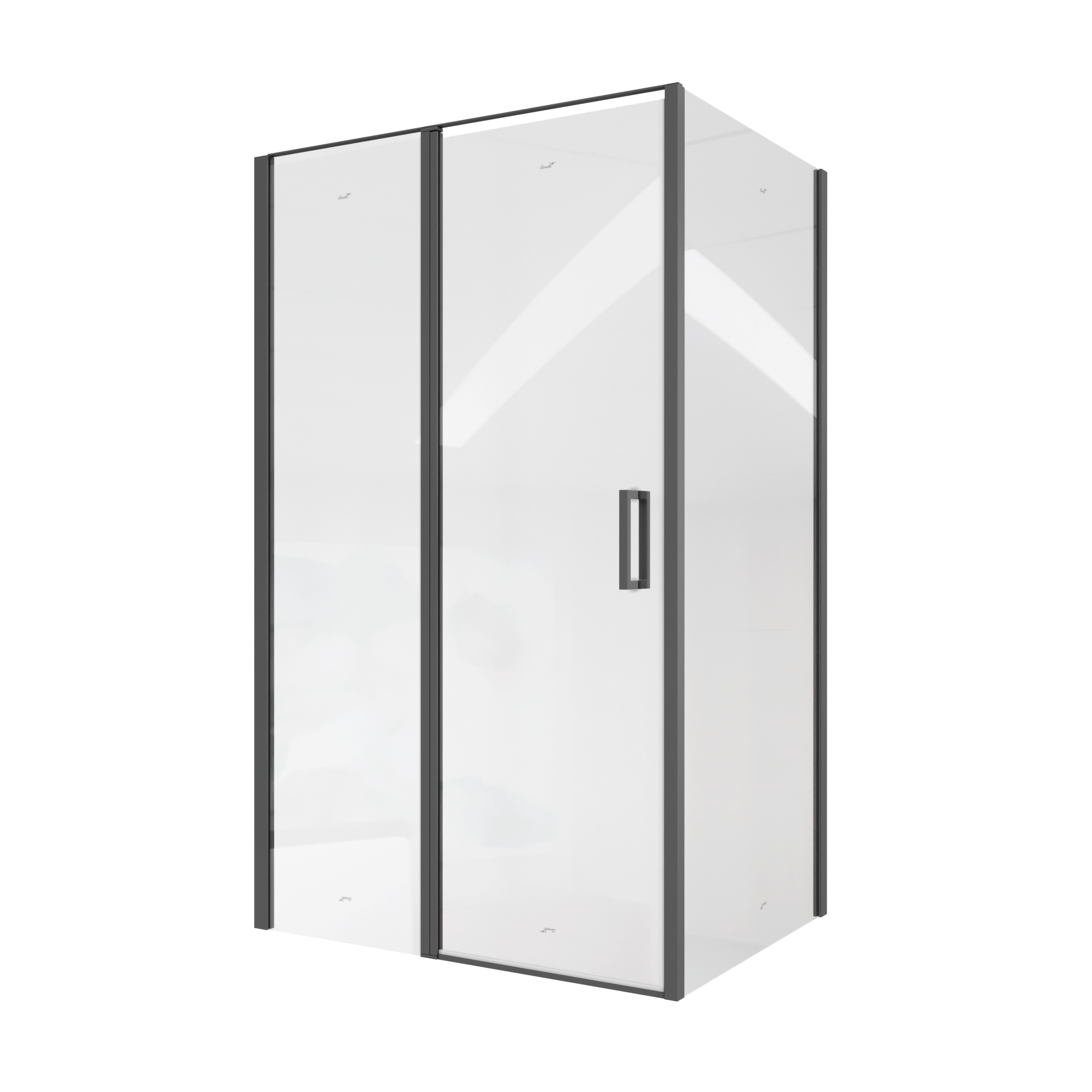 Ограждение VICTORIA120B душевое Ceruttispa без поддона (90x120x195)