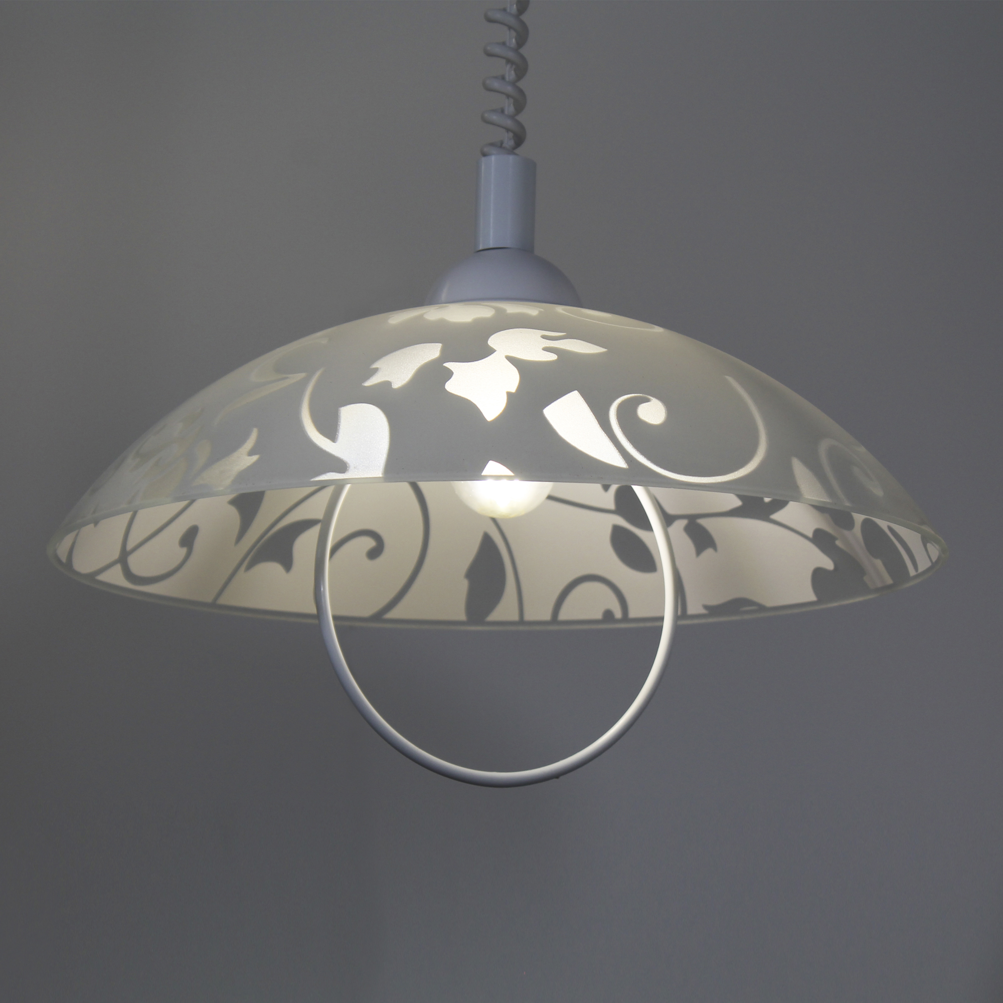 Светильник Эрика 360 НСБ 72-60 М52 матовый белый лифт белый ИУ