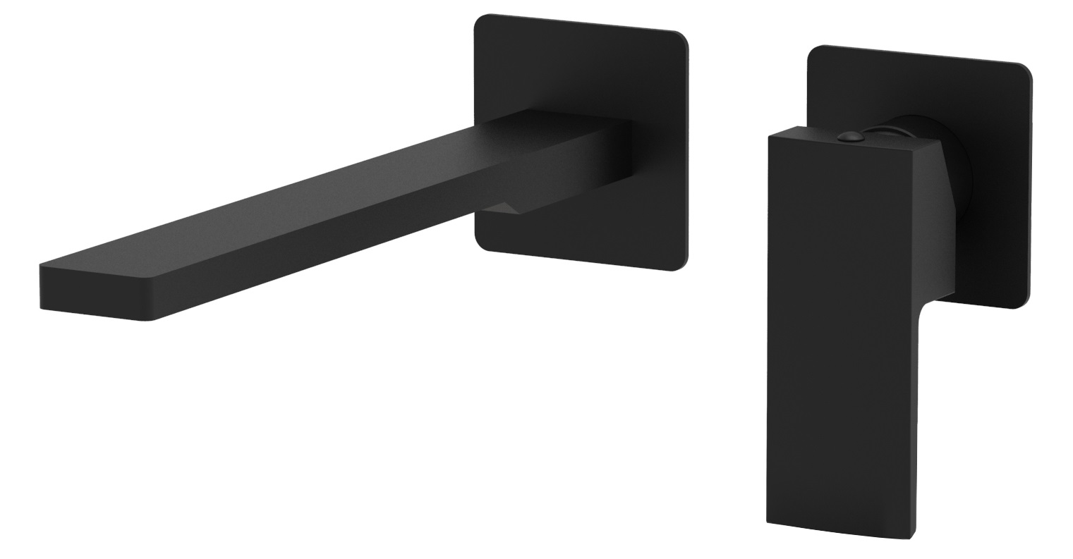 Смеситель для раковины Paffoni ELLE EL105NO70 встраиваемый Черный матовый