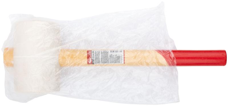 Киянка 80мм 900г деревянная ручка резинов. бел. КУРС 45335