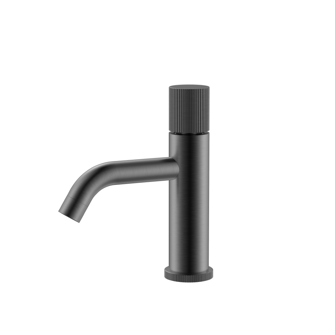 Смеситель STICK для умыв. низ. GUN METAL LINEA_Комплект