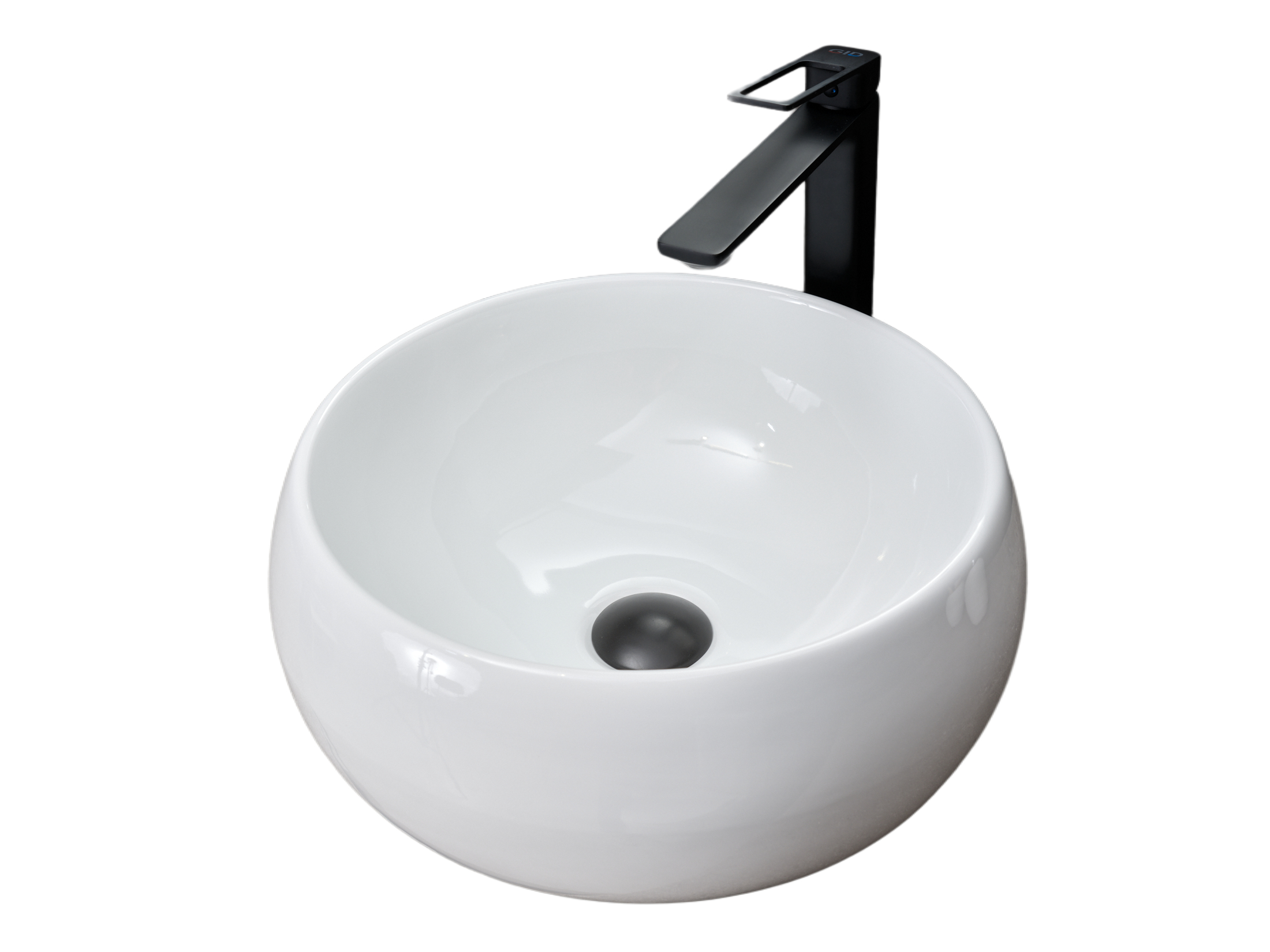 Раковина Gid N9140 51213 накладная белая 40x40x15.5