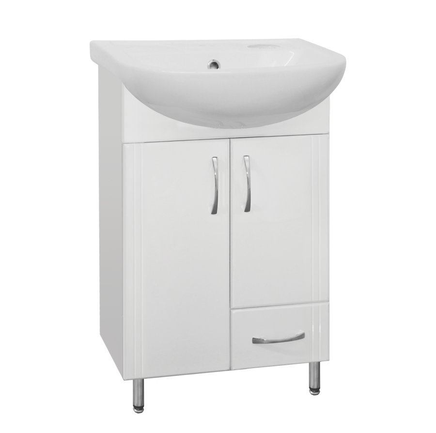 Тумба 10 (1 ящ.) под умывальник Ладога 50