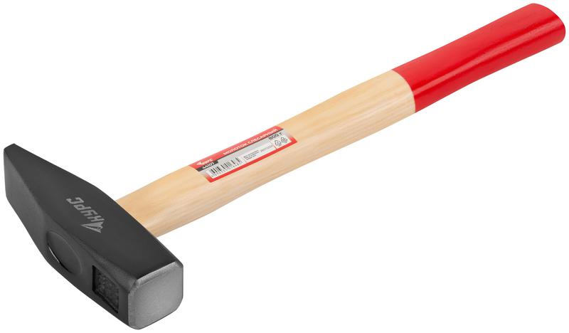 Молоток слесарный "Оптима" 800г деревянная ручка КУРС 44107