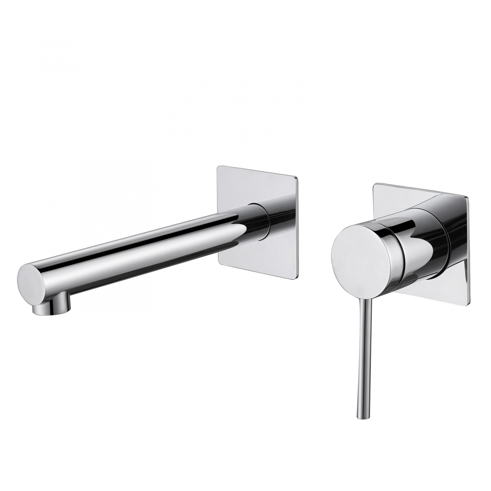 Смеситель ABBER Emotion AF8812 для раковины скрытого монтажа, хром