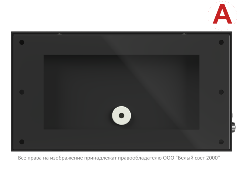 Светильник аварийный BS-CUSTOS-51-L1-INEXI 4000К Black Белый свет a32334