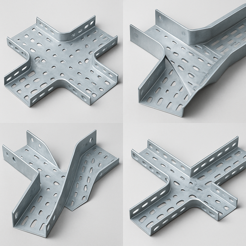 Секция крестообразная для кабельных лотков