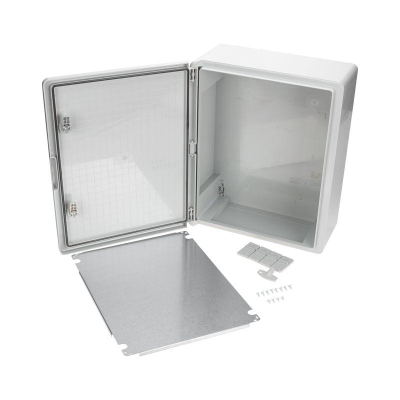 Корпус пластиковый ЩМПп 500х400х240 ABS УХЛ1 IP65 с монтажной панелью Rexant 11-0406