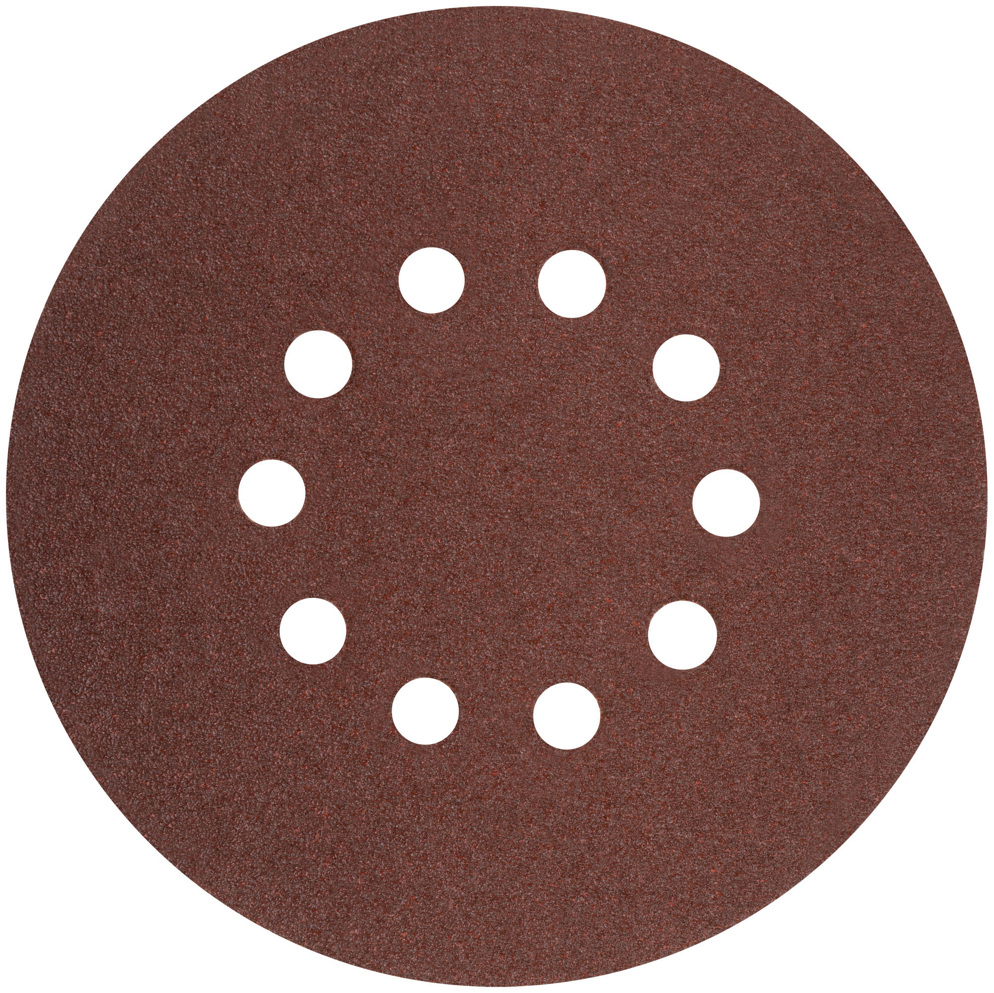 Круги шлифовальные с отверстиями (липучка), алюминий-оксидные, 225 мм, 5 шт.  Р 40