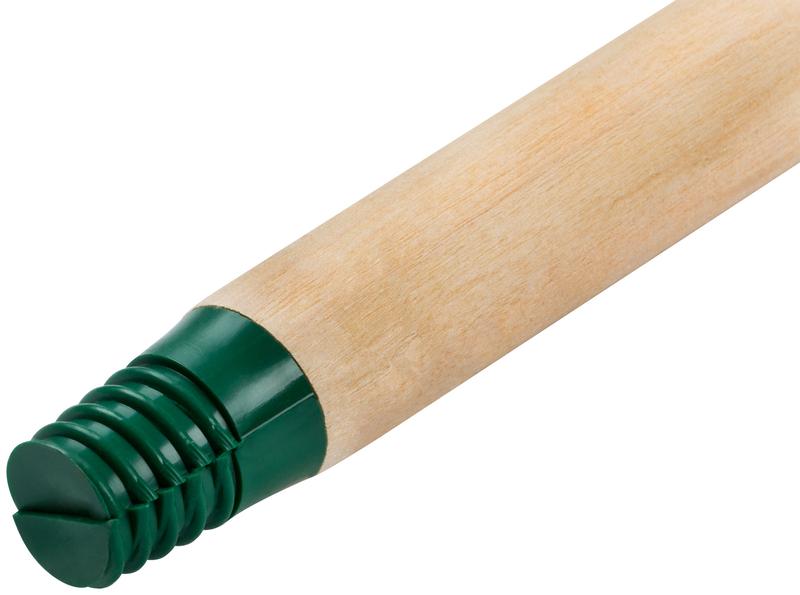 Черенок для метел 1200мм с пластик. резьбой деревянный 68019