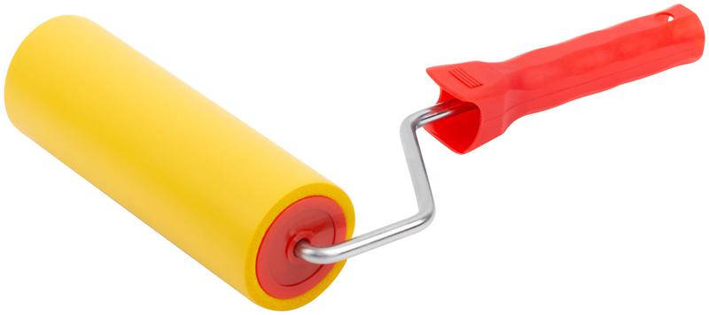 Валик прижимной для обоев 180мм резиновый КУРС 02978