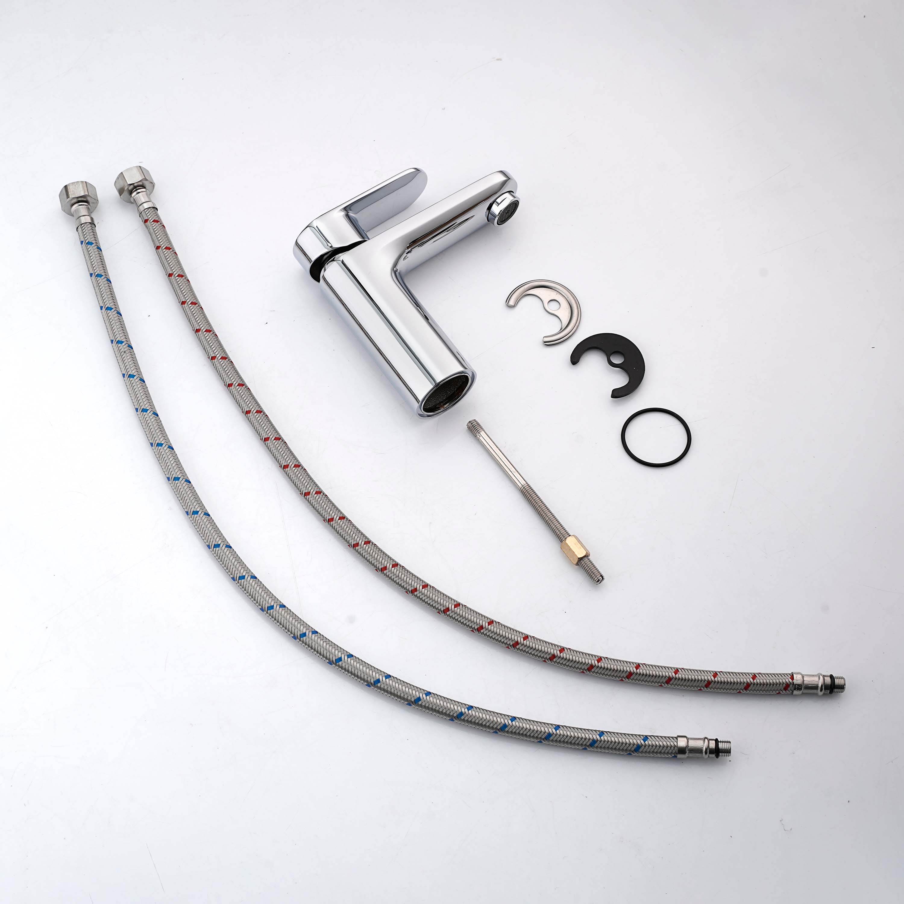 Смеситель Aquatek НИКА для раковины 90 без донного клапана AQ1810CR       хром