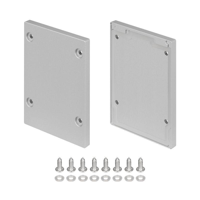 Заглушка IP-LINE-5475 SILVER глухая металл компл. Arlight 055284