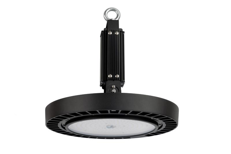 Светильник светодиодный ДСП IB 11 S 150W VW 850 HT BK CL 298х298х156мм 150Вт 5000К IP65 High Bay подвесной с закален. стекл. черн. Русский Свет 16091124365