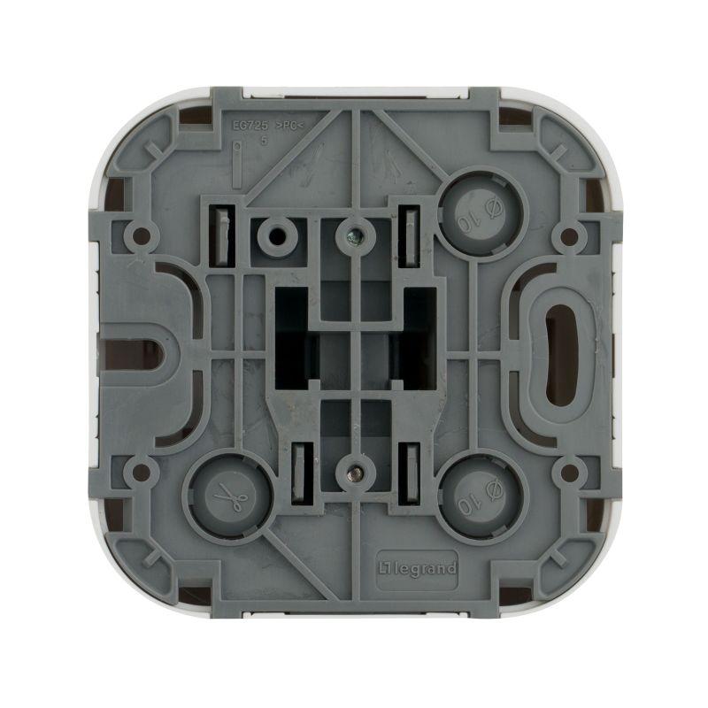 Выключатель 1-кл. ОП Quteo 10А IP20 10AX бел. IEK 782200