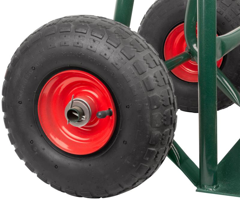 Тележка складская двухколесная грузоподъемность 130кг платформа 400х250мм FIT 65473