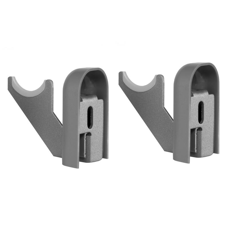 Комплект настенных регулируемых кронштейнов Design 80 серебр. Royal Thermo НС-1402583